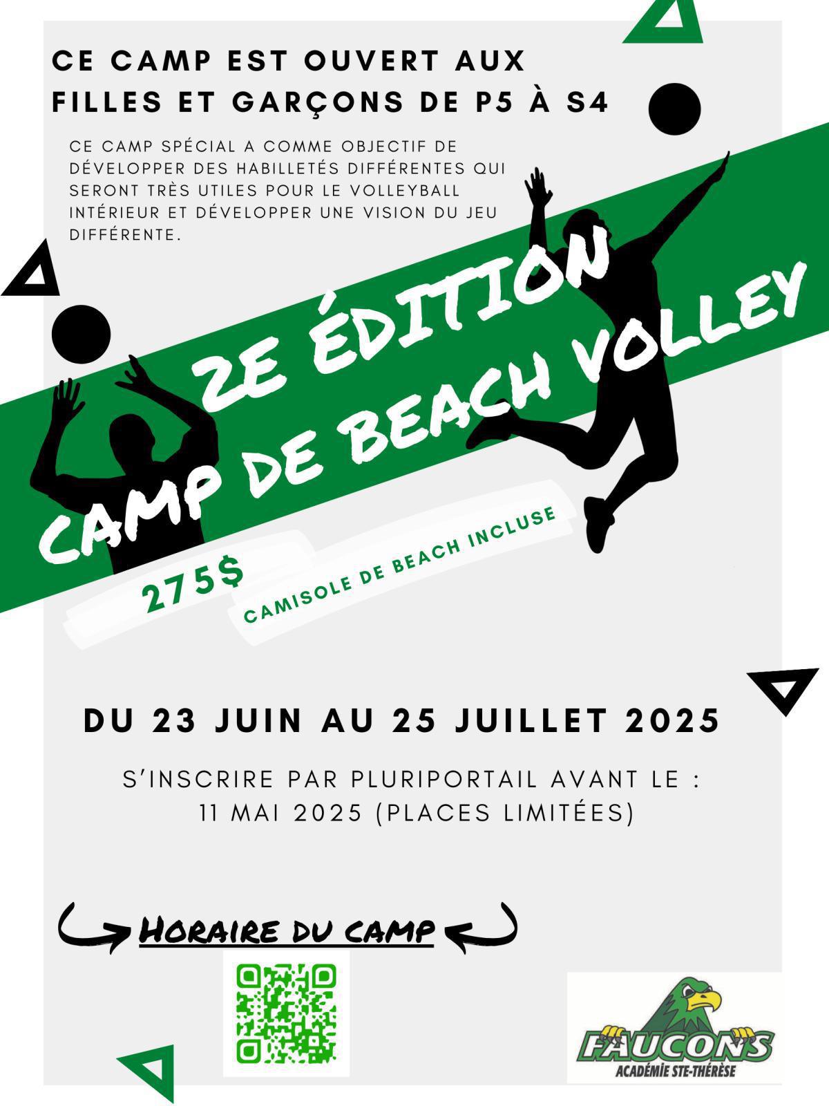 Camps d'été à l'AST