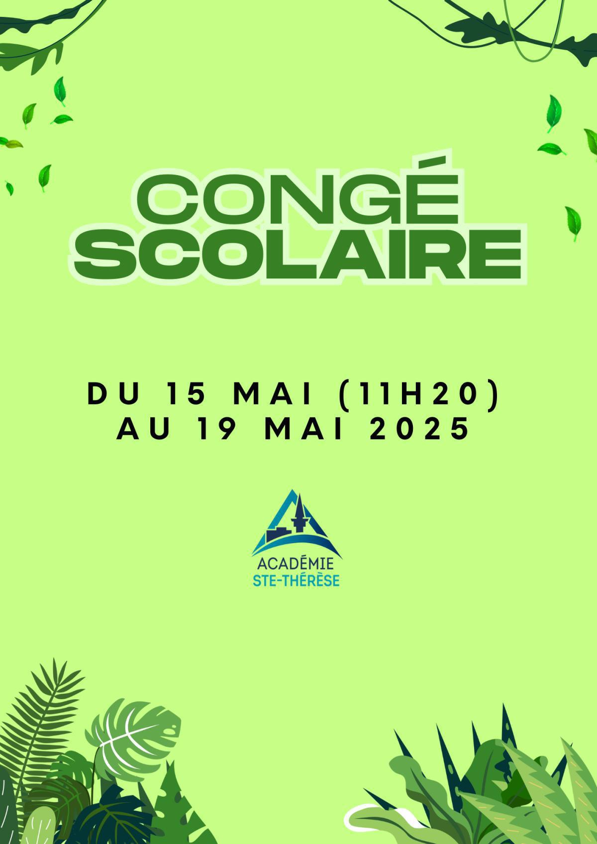 🎉 Congé de la fête des Patriotes – Mai 2025