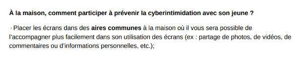 Prévenir l'intimidation chez les jeunes