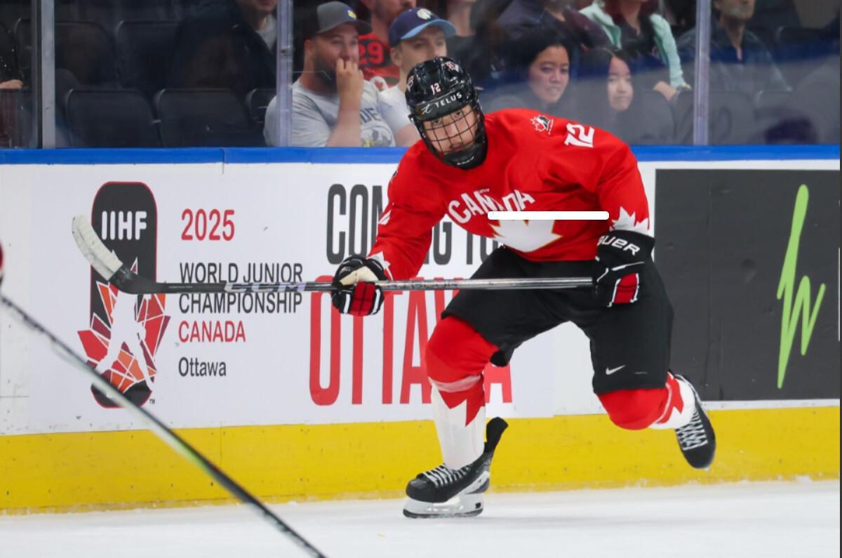Alex Huang - Championnat du monde de hockey U18