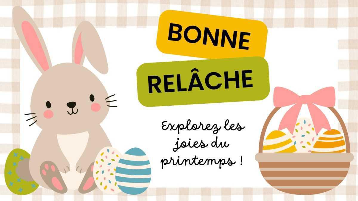 Bonne relâche !