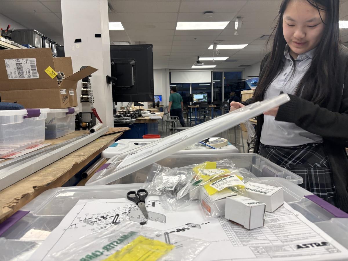 Bonne chance à notre équipe ASTRO de robotique !