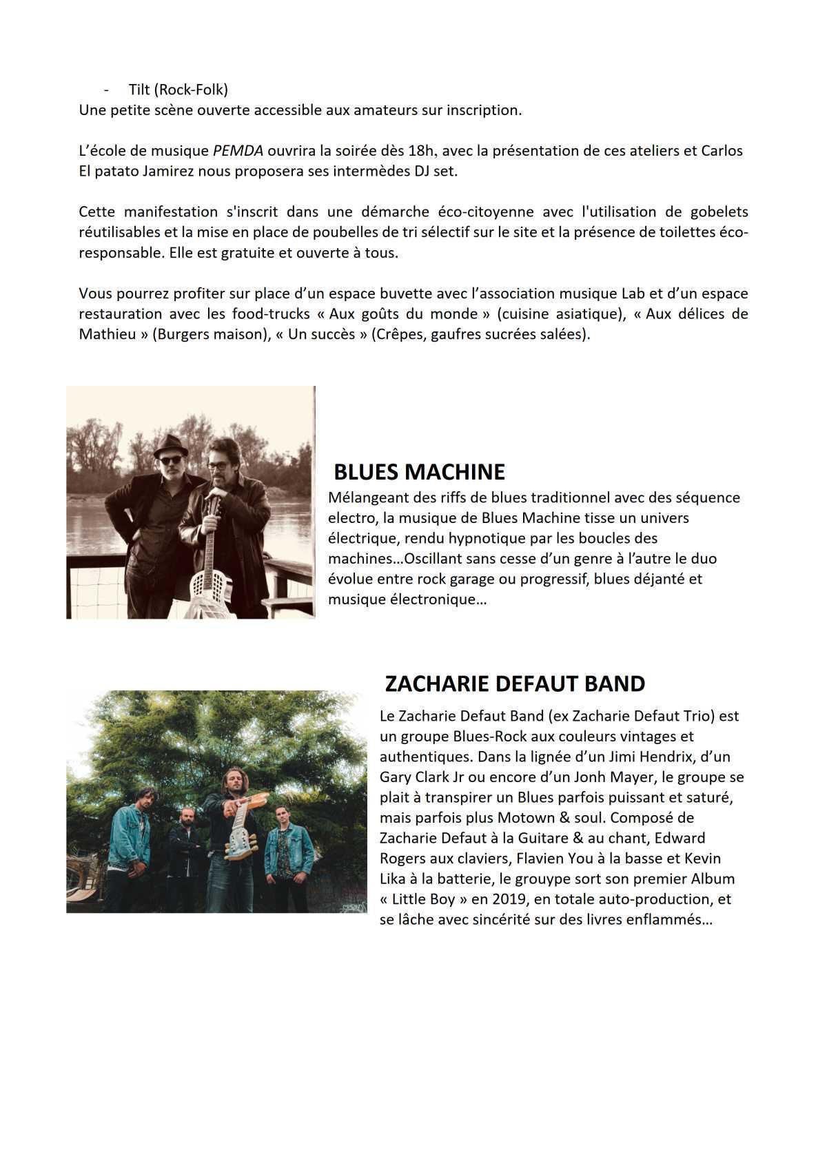 Fête de la musique Le Tourne Langoiran