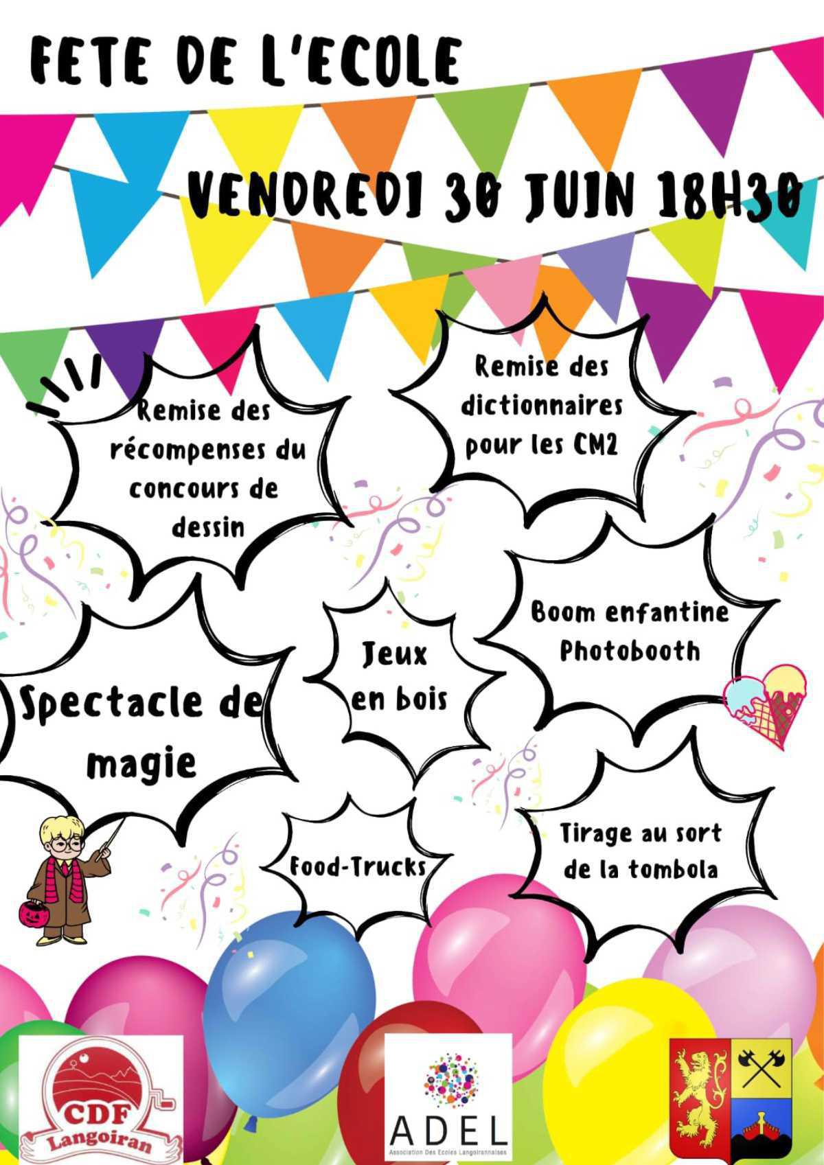 Fête de l'école
