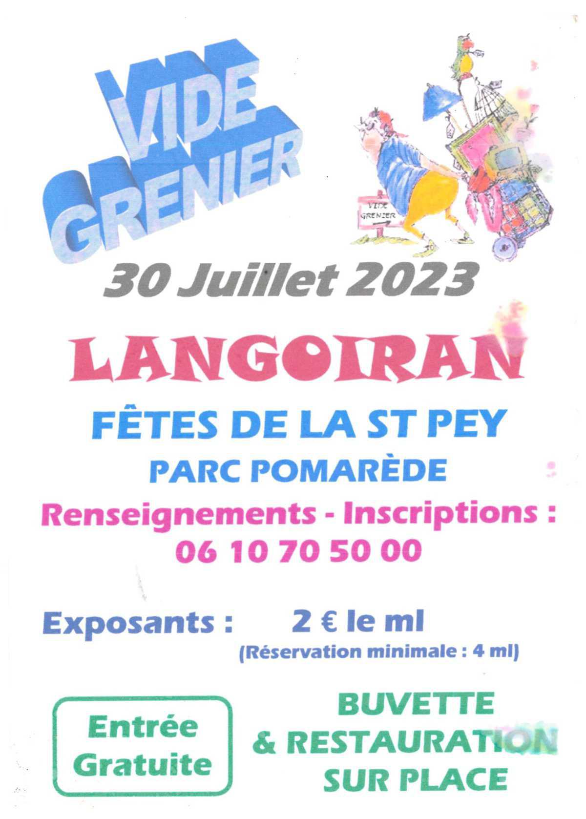 Fête de la Saint Pey 2023