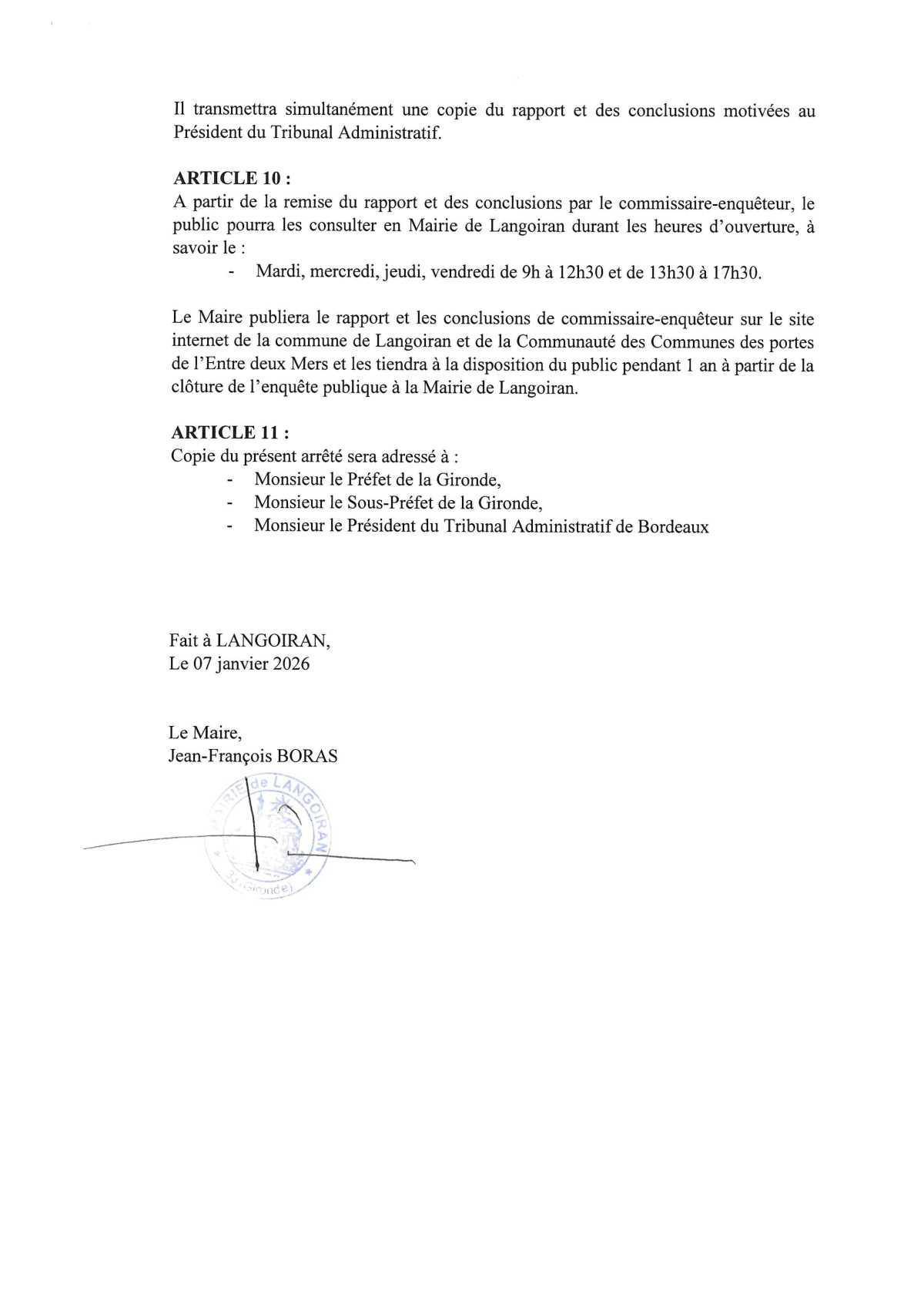 Enquête publique Enquête publique