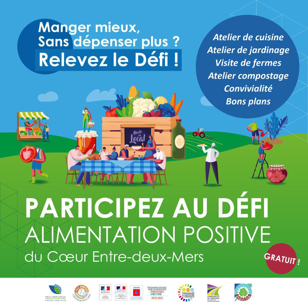 Participez au défi alimentation positive