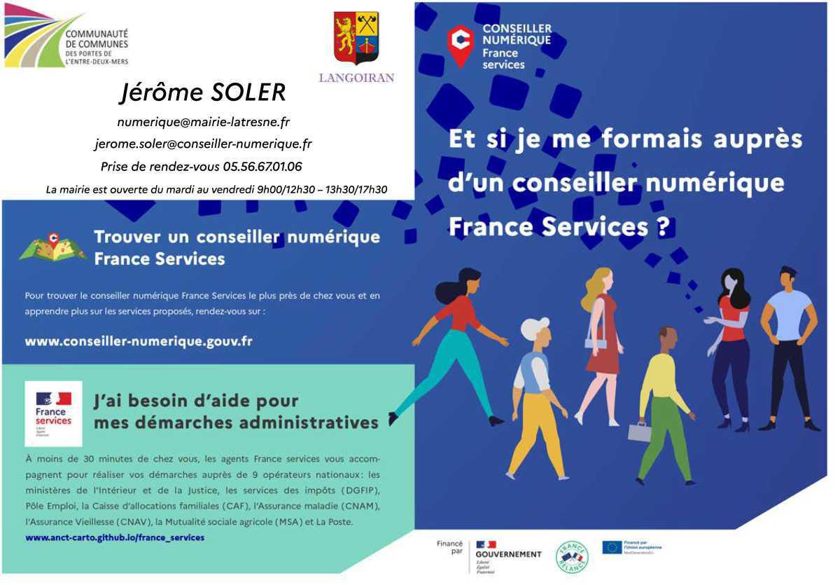 Un conseiller numérique à votre service Un conseiller numérique à votre service