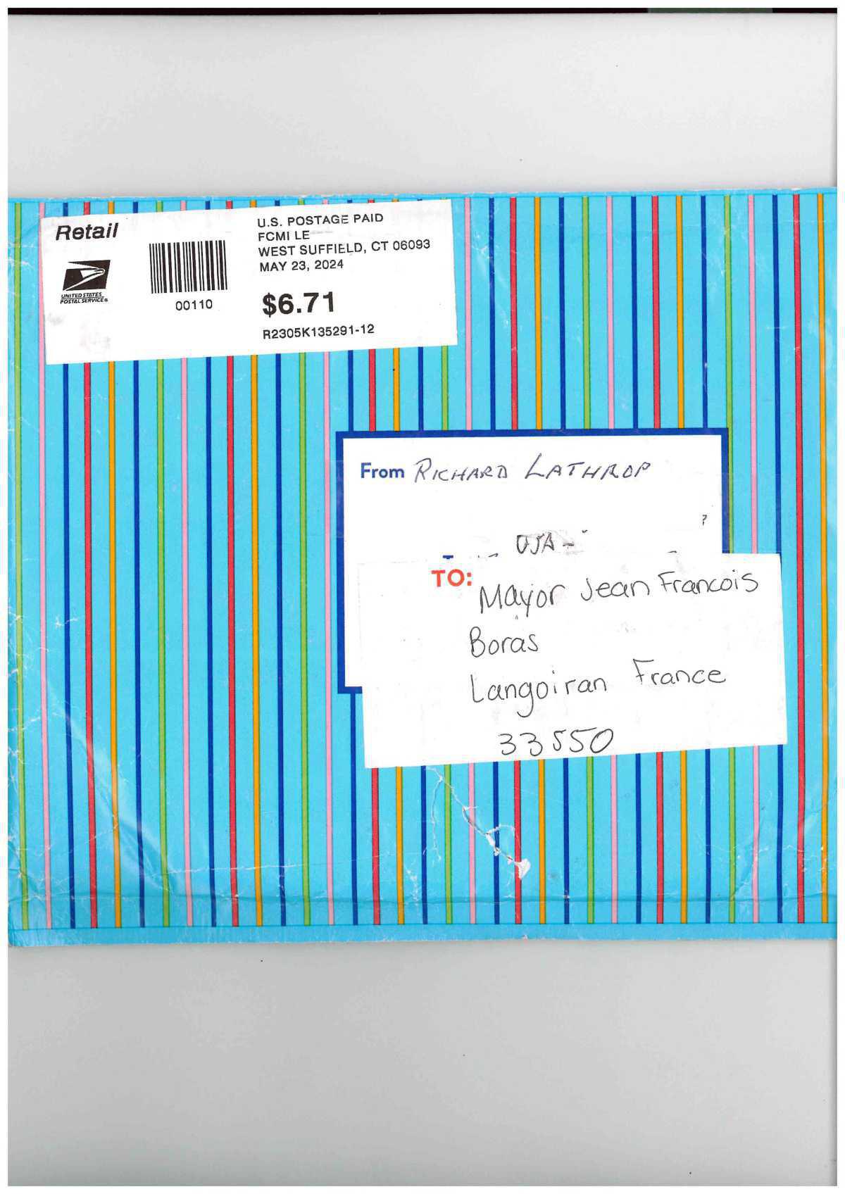 La Mémoire de Langoiran depuis les USA La Mémoire de Langoiran depuis les USA