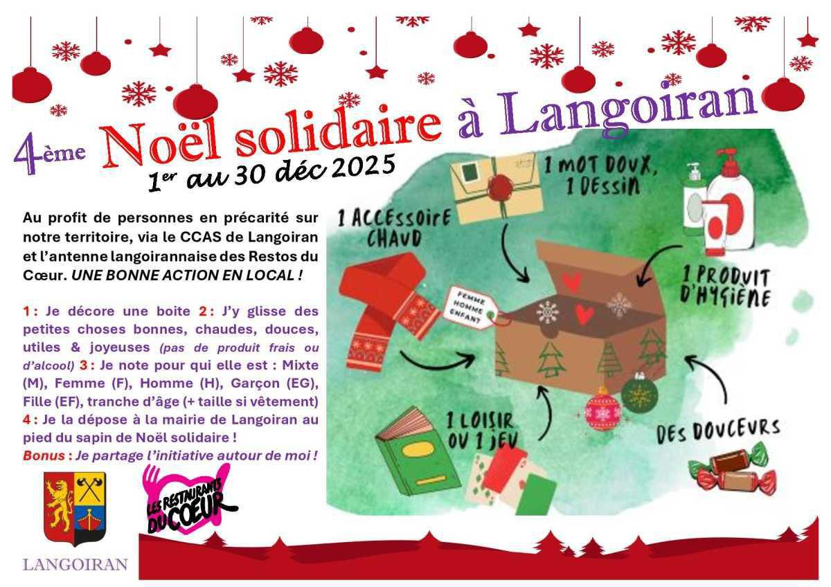 Noël solidaire à Langoiran