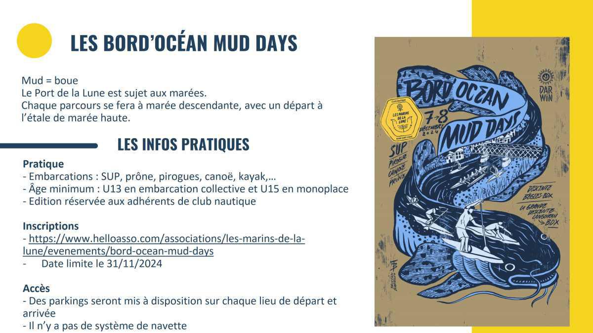 Bord'ocean mud days : descente de la Garonne Langoiran/Bordeaux
