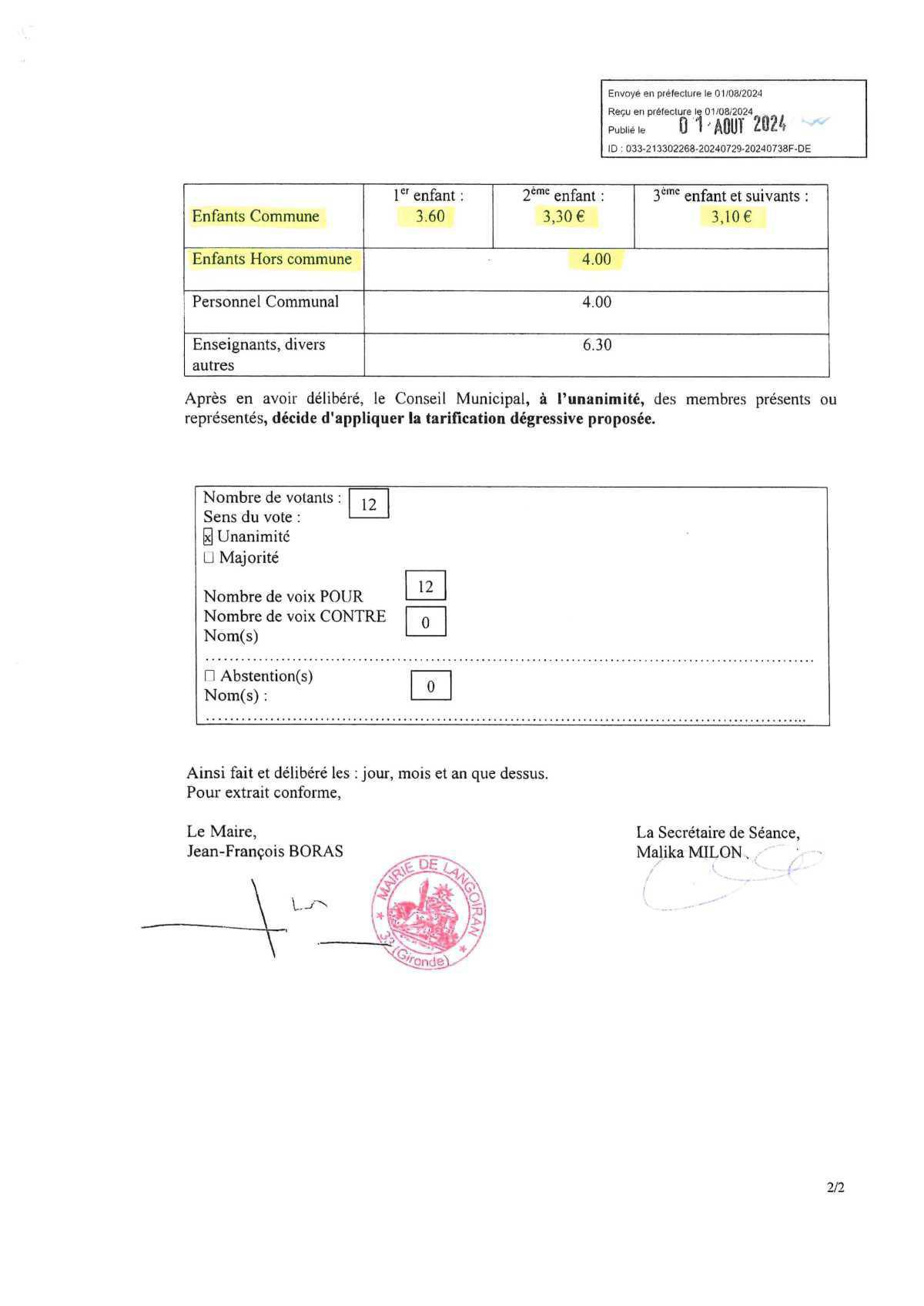 Menus du restaurant scolaire décembre 2025 Menus du restaurant scolaire décembre 2025