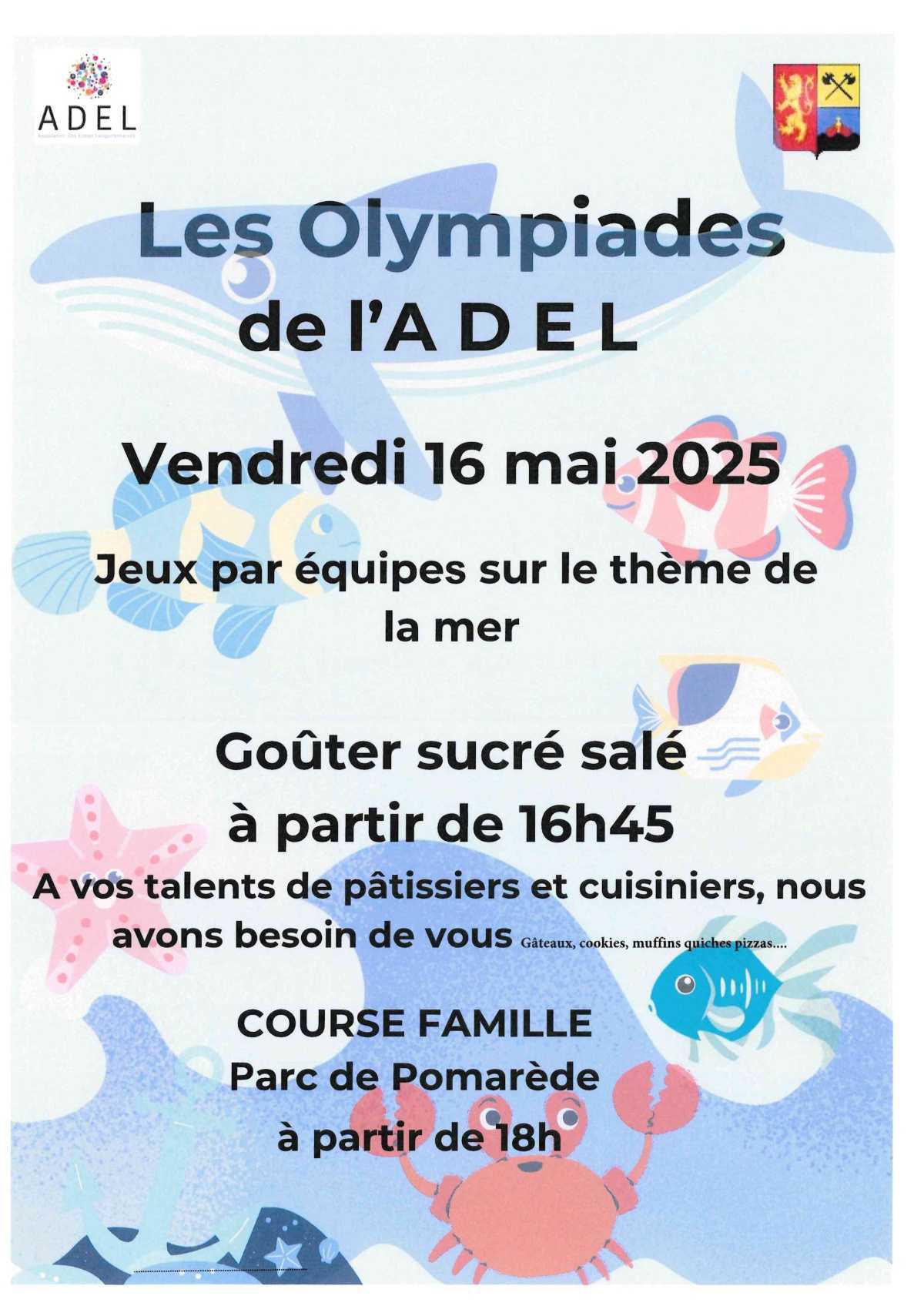 Les Olympiades de l'ADEL - Ecole de Langoiran
