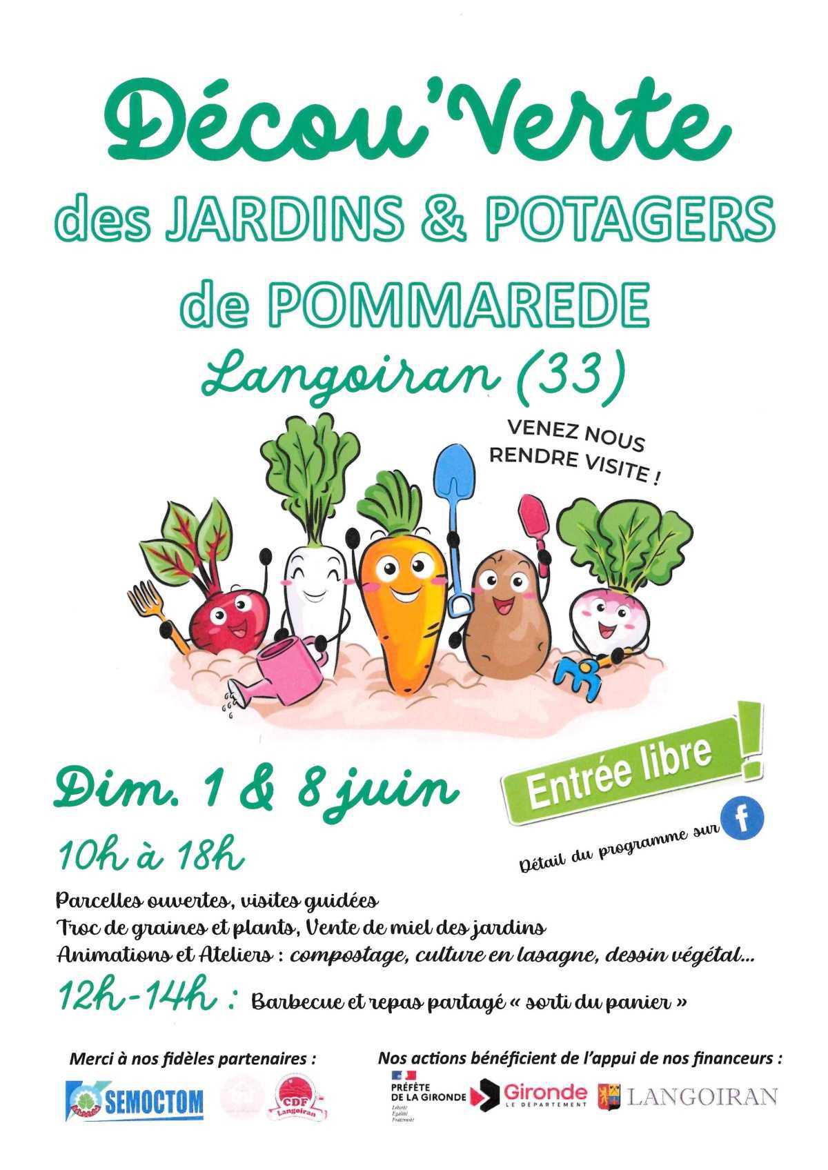 Portes ouvertes aux Jardins Potagers de Pommarède