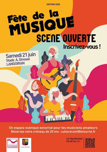 Fête de la musique à Langoiran samedi 21 juin 2025