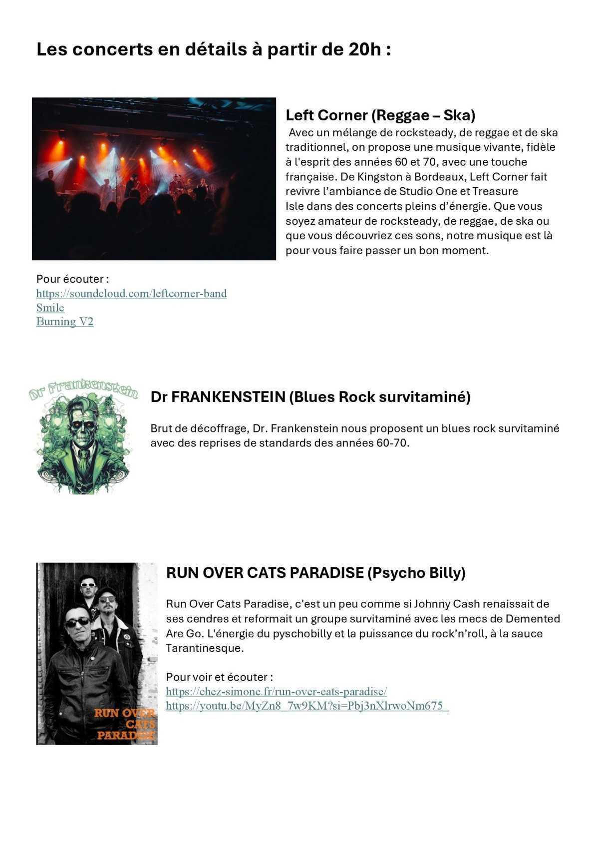Fête de la musique à Langoiran samedi 21 juin 2025