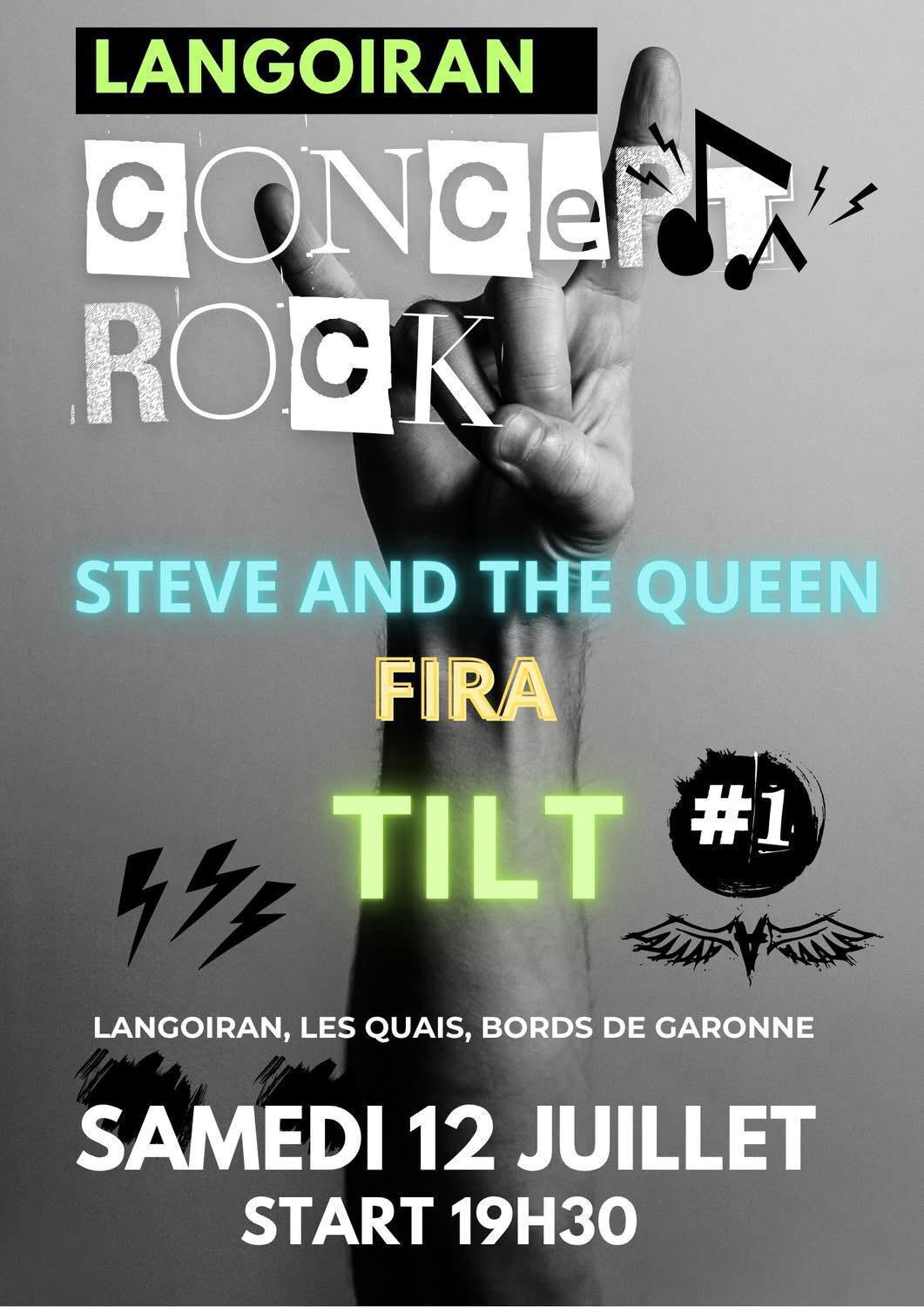 Concert Rock sur les quais à Langoiran