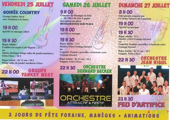 Fête de la Saint Pey 2025, organisée par le Comité Des Fêtes de Langoiran