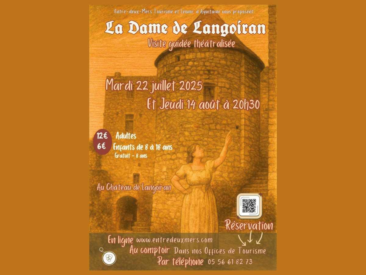 Visite guidée théâtralisée au château de Langoiran