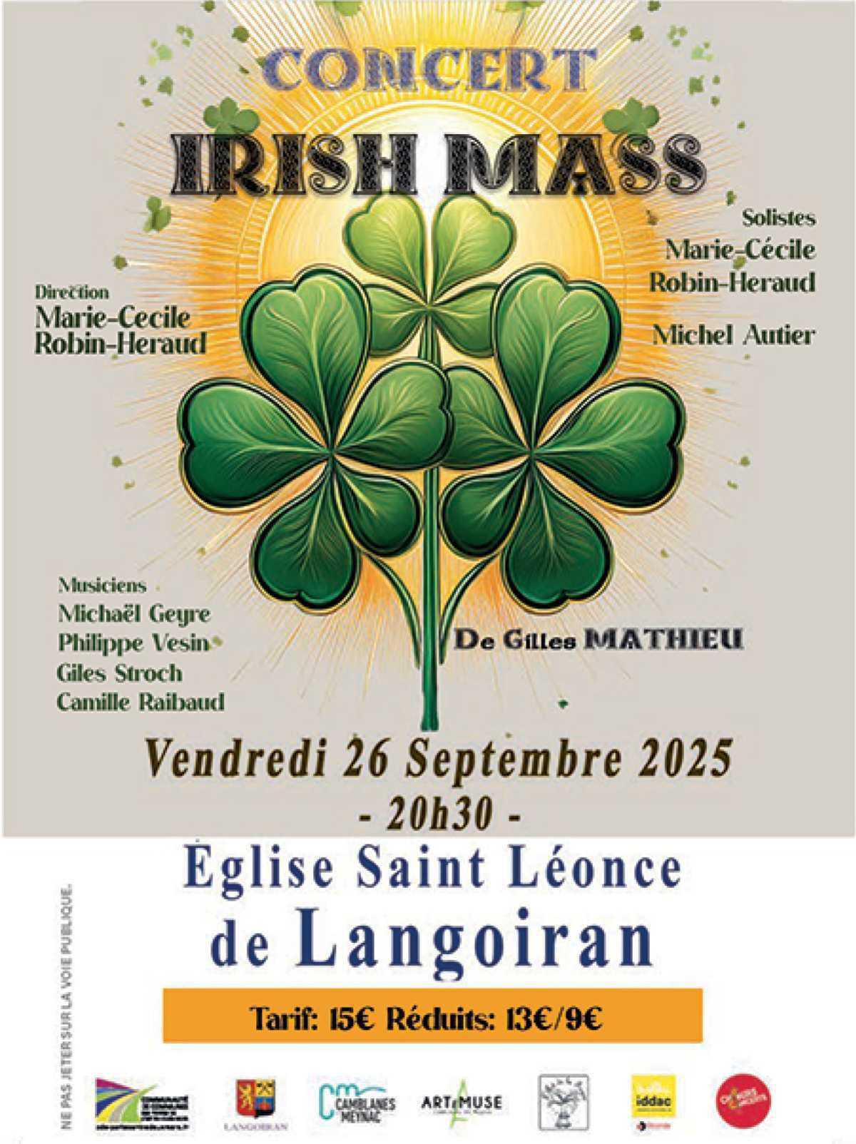 Concert Irish Mass