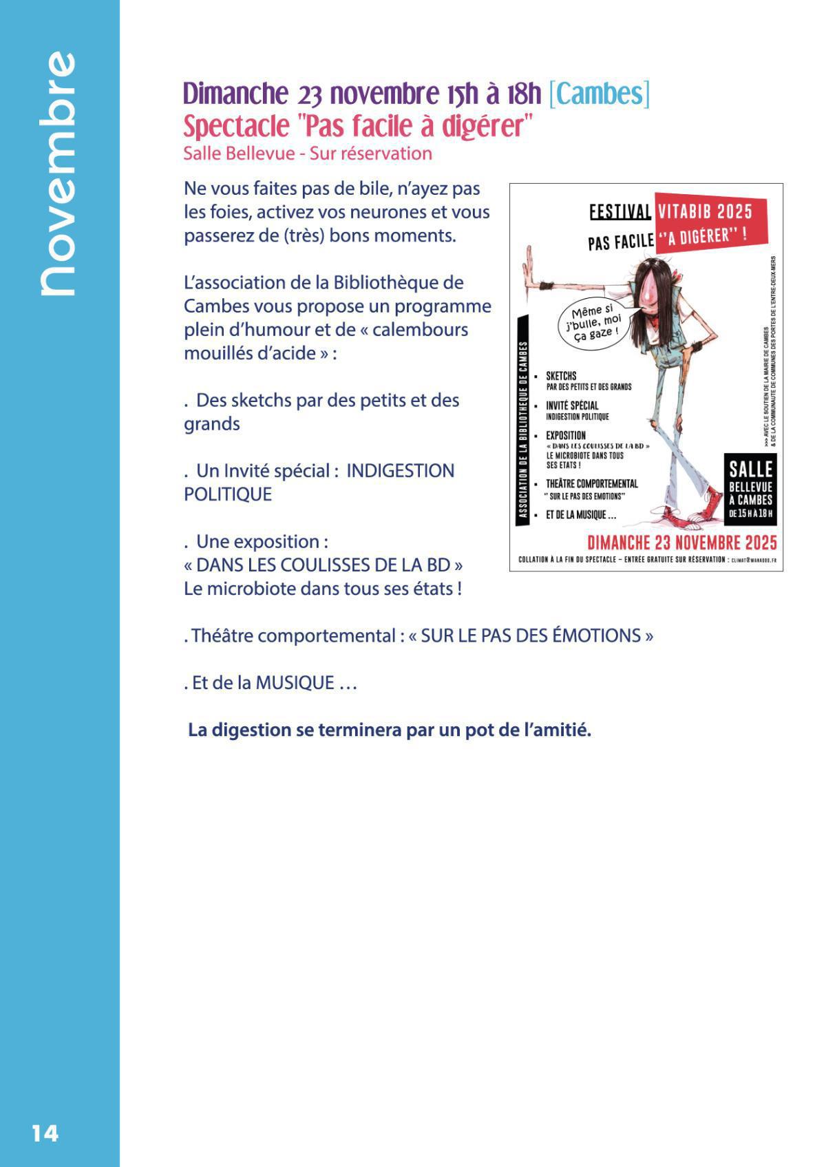 VITABIB : festival des bibliothèques