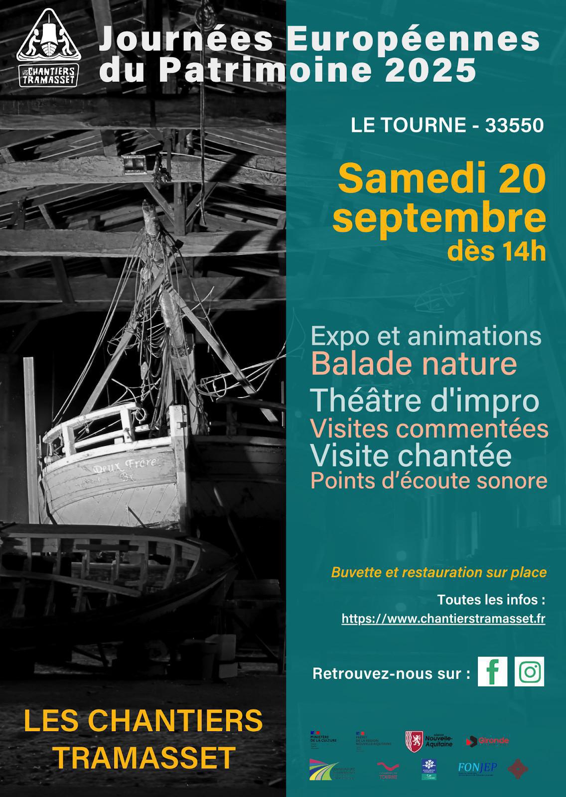 Chantiers Tramasset : journées européennes du Patrimoine