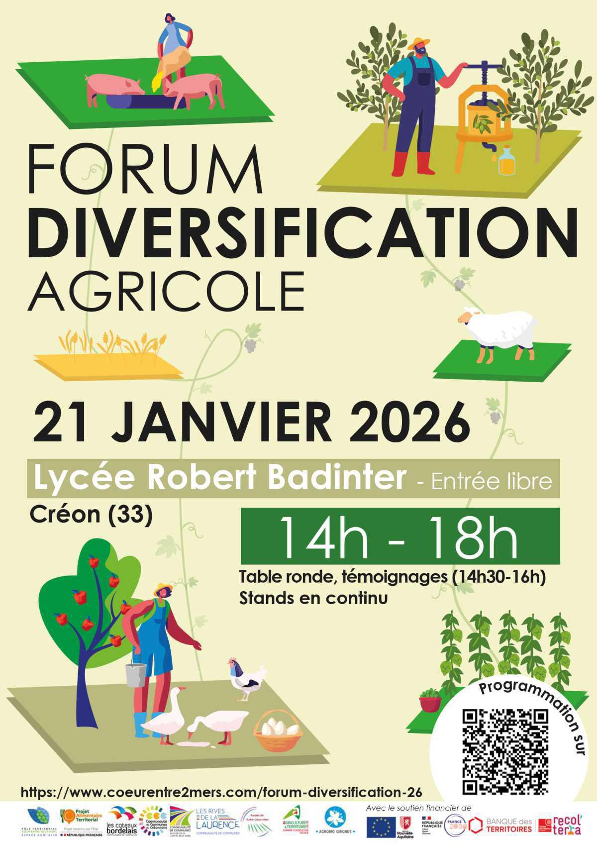 Forum de la diversification agricole