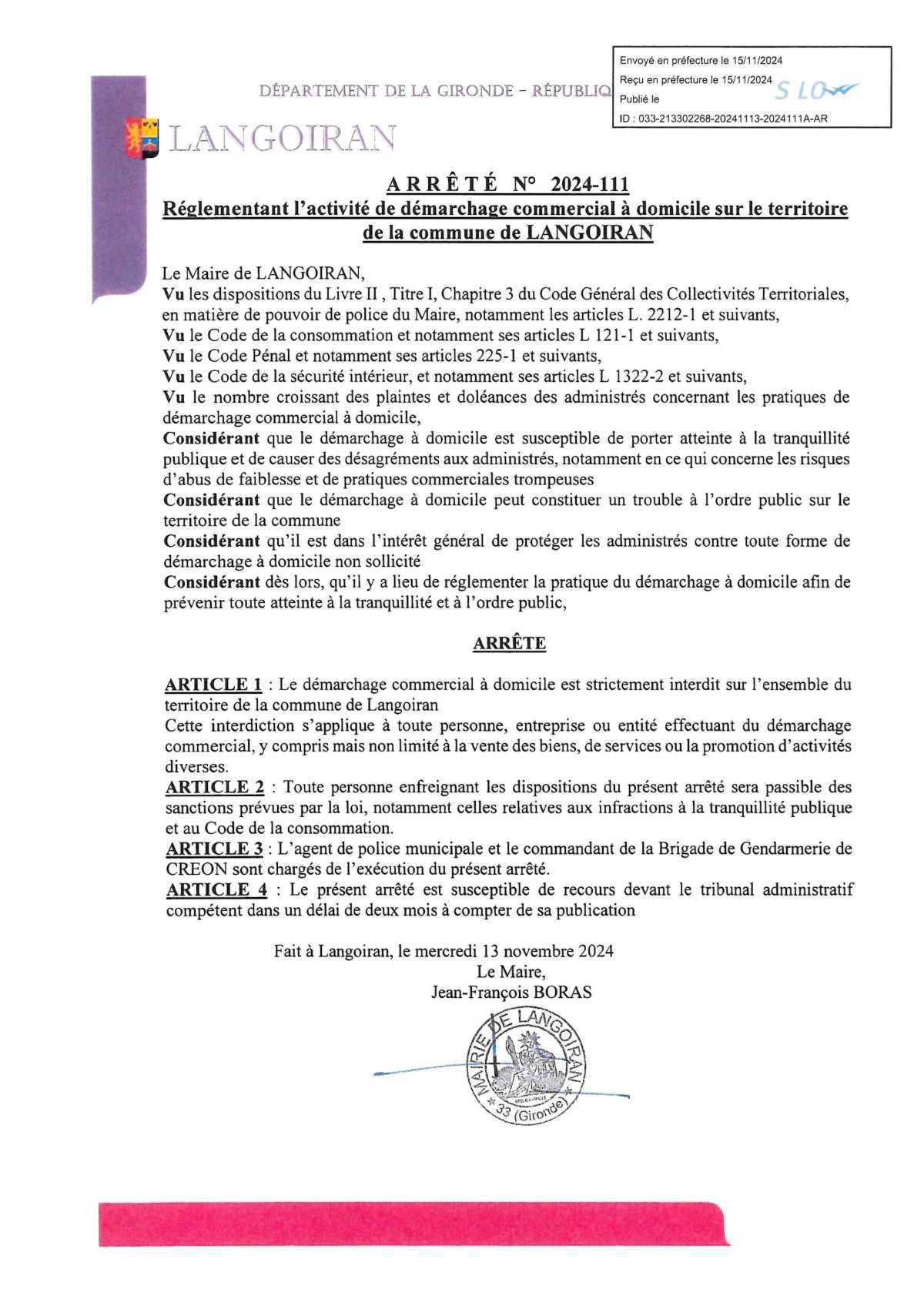 Information de la CDC pour démarchage frauduleux Information de la CDC pour démarchage frauduleux