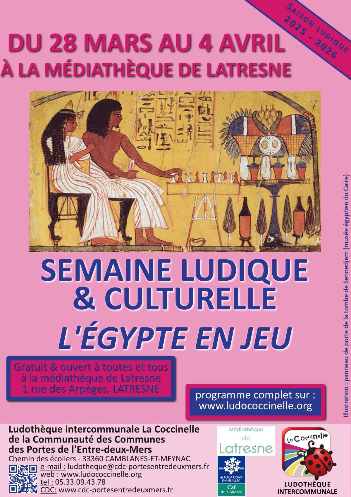 Semaine ludique & culturelle