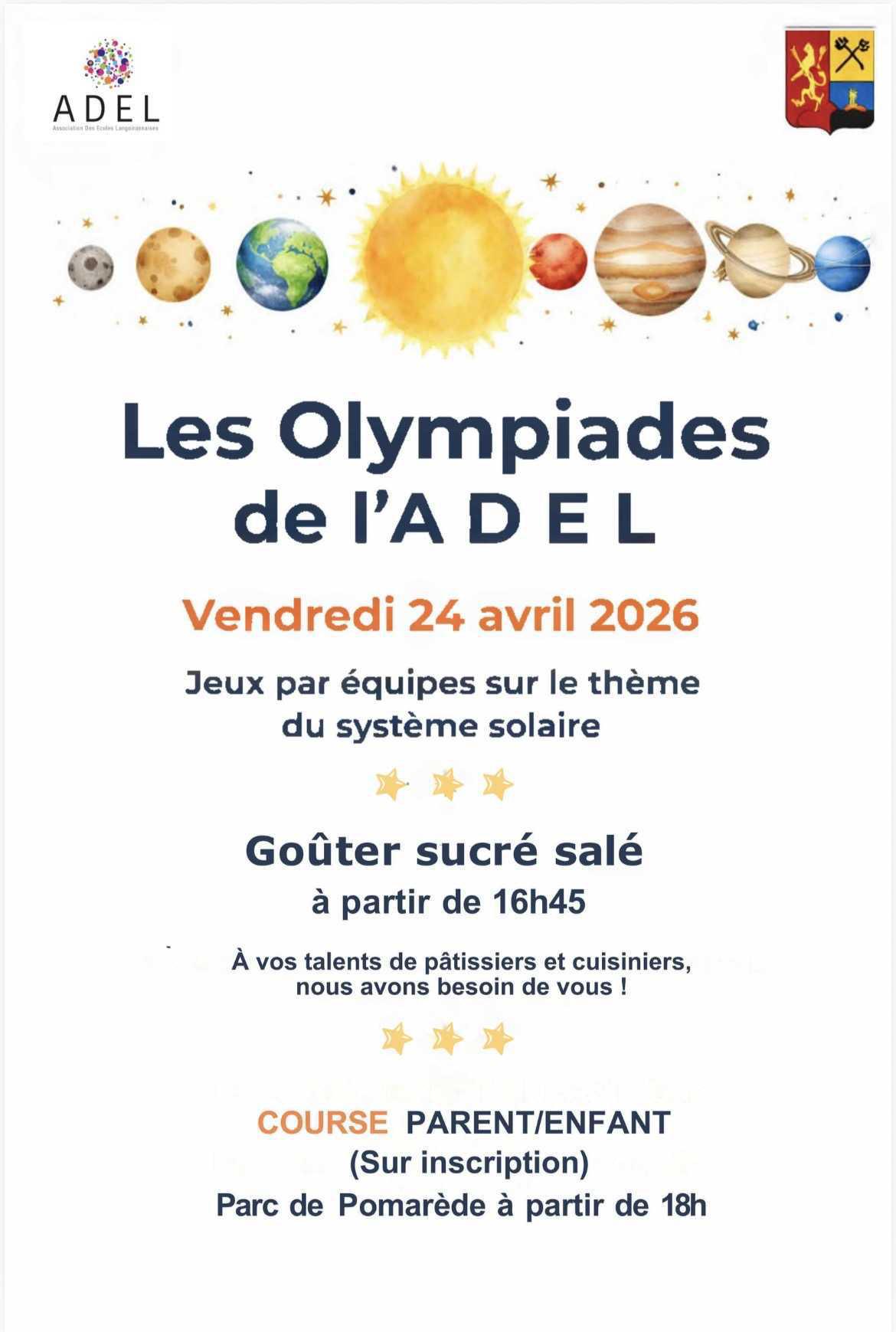 Les olympiades de l'ADEL