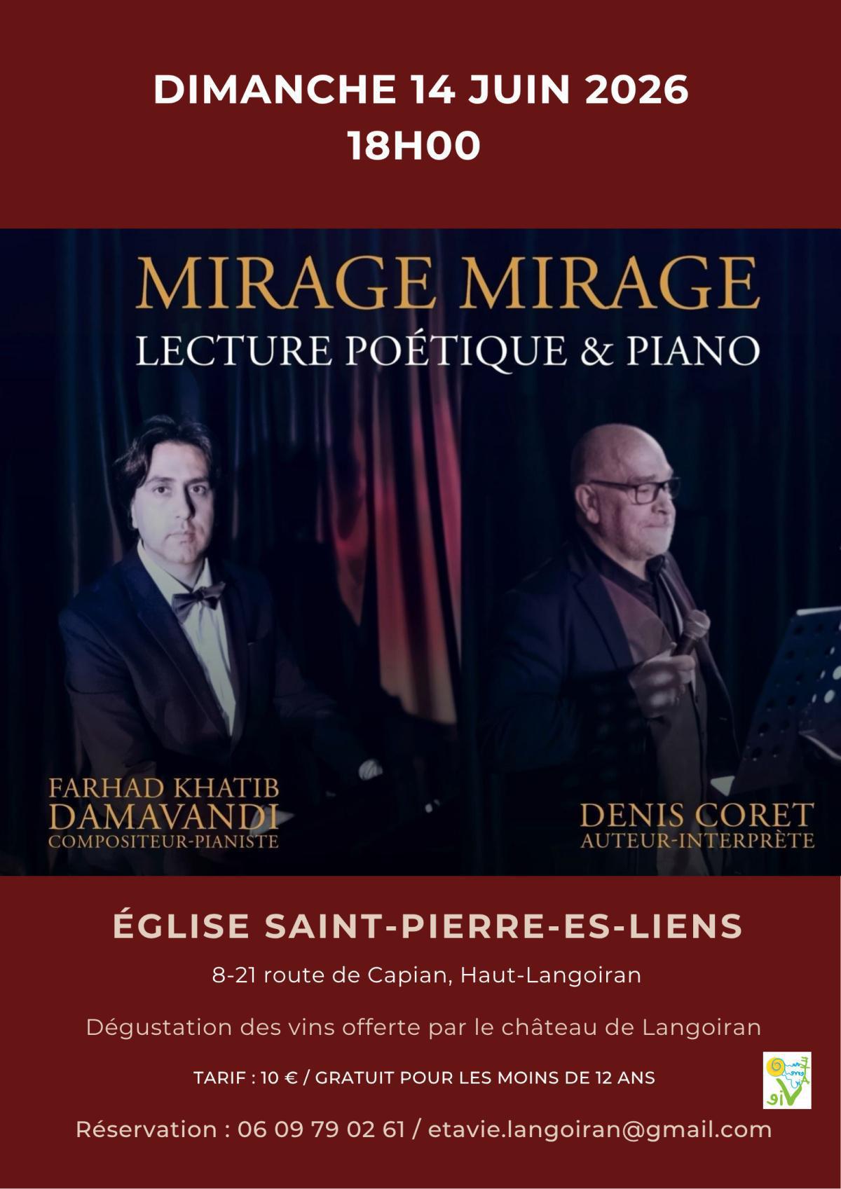 Concert église Saint-Pierre-ès-Liens le 14 juin - en soirée
