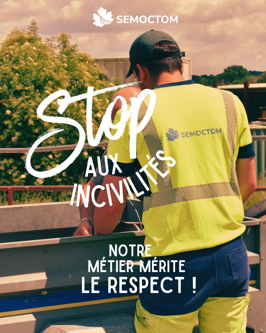 Le SEMOCTOM en campagne contre les incivilités