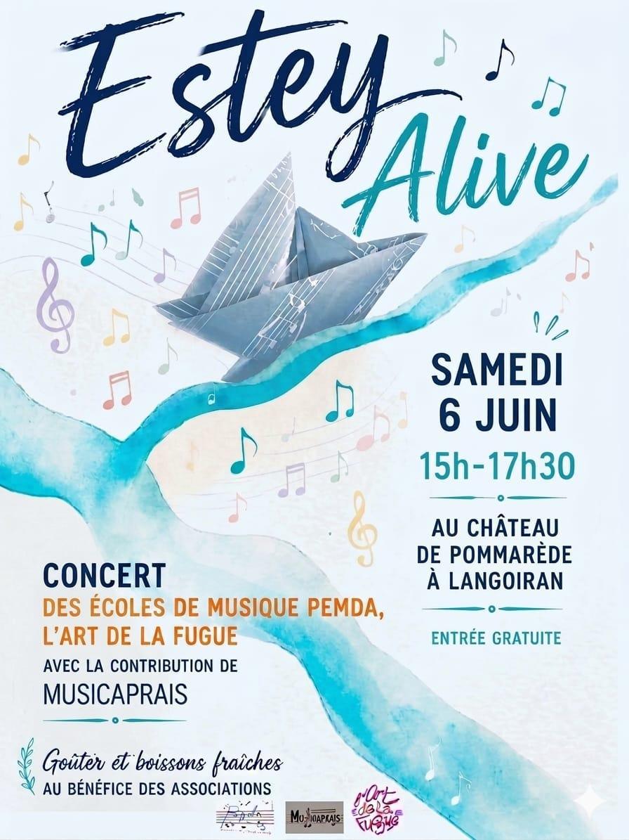 Concert PEMDA au château de Pommarède