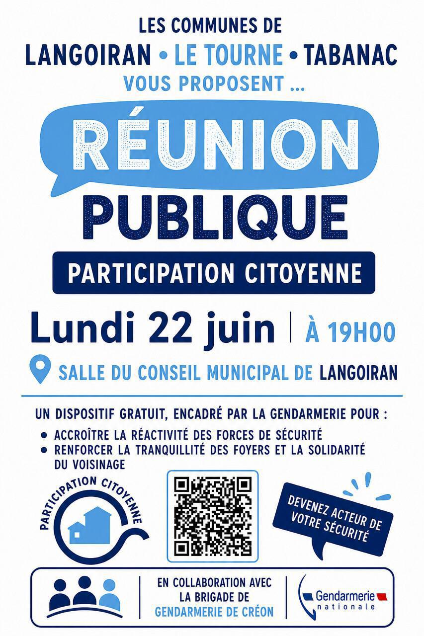 Réunion publique