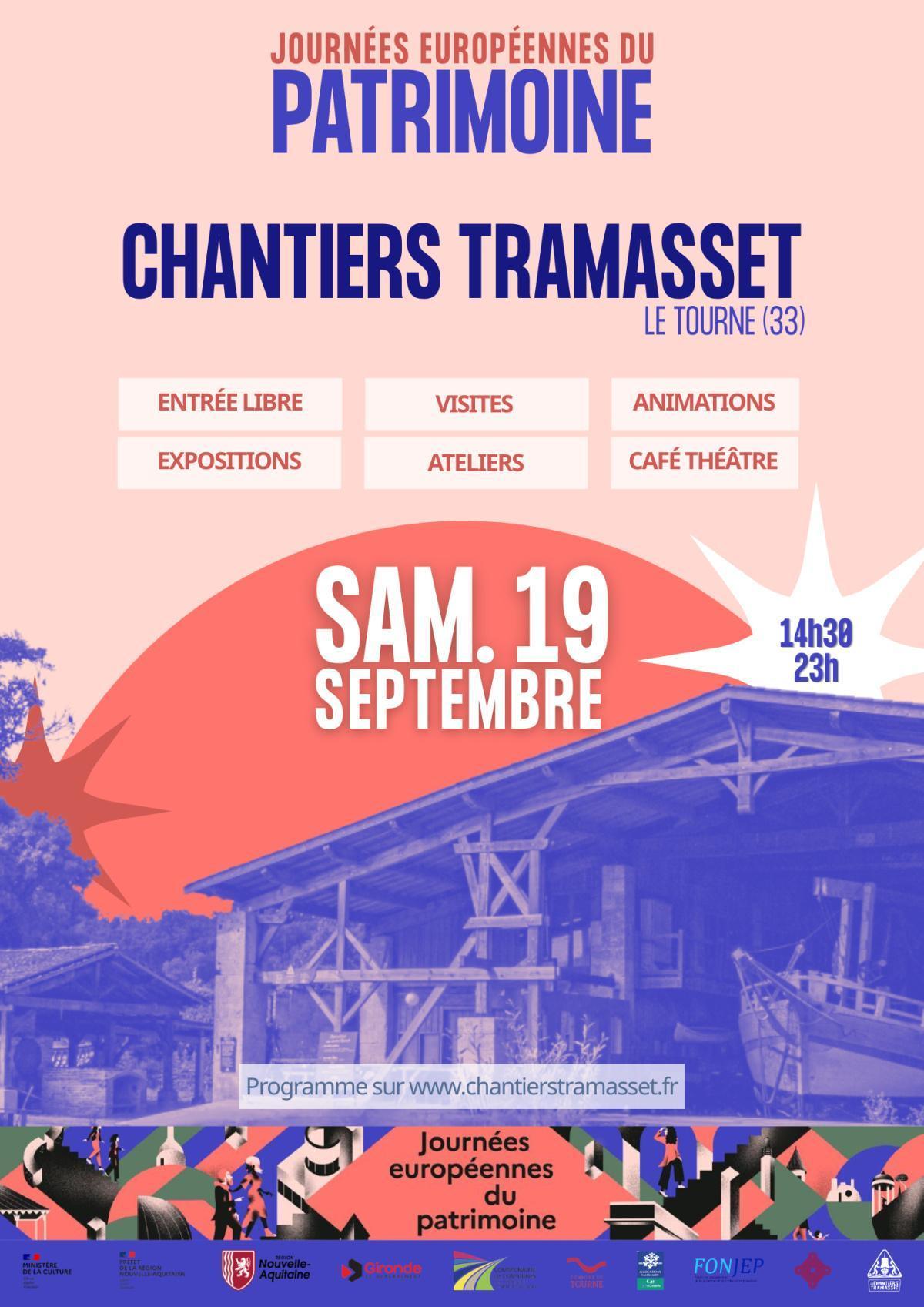Journées Européennes du Patrimoine aux Chantiers Tramasset