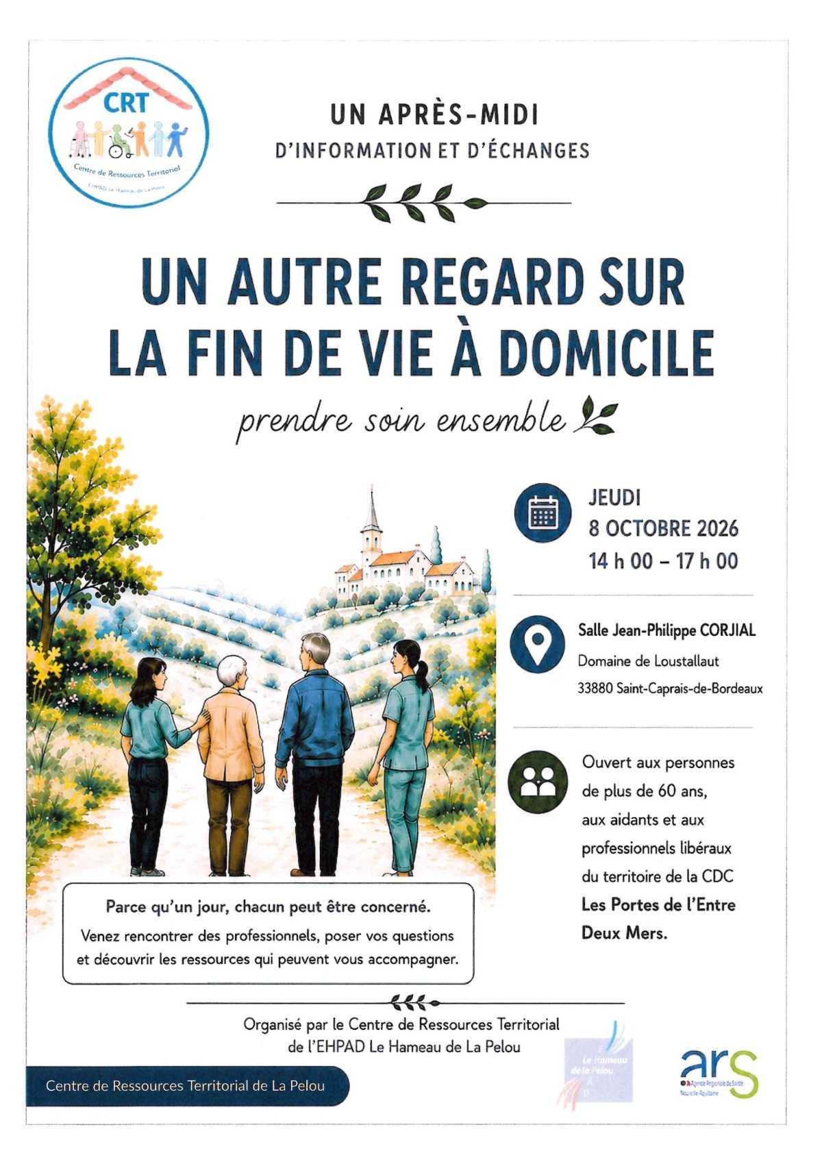 Après-midi d'information et d'échanges : Un autre regard sur la fin de vie à domicile