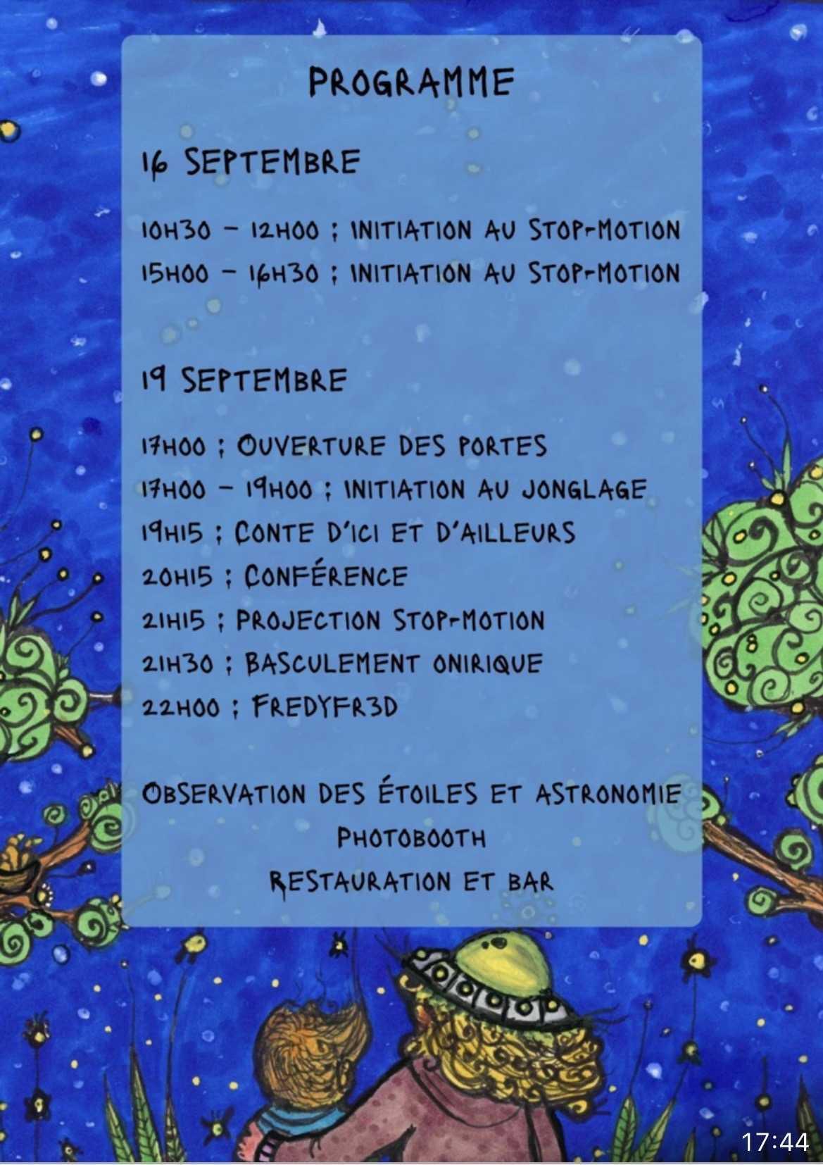 Journées du Patrimoine : Arterre sous les Etoiles