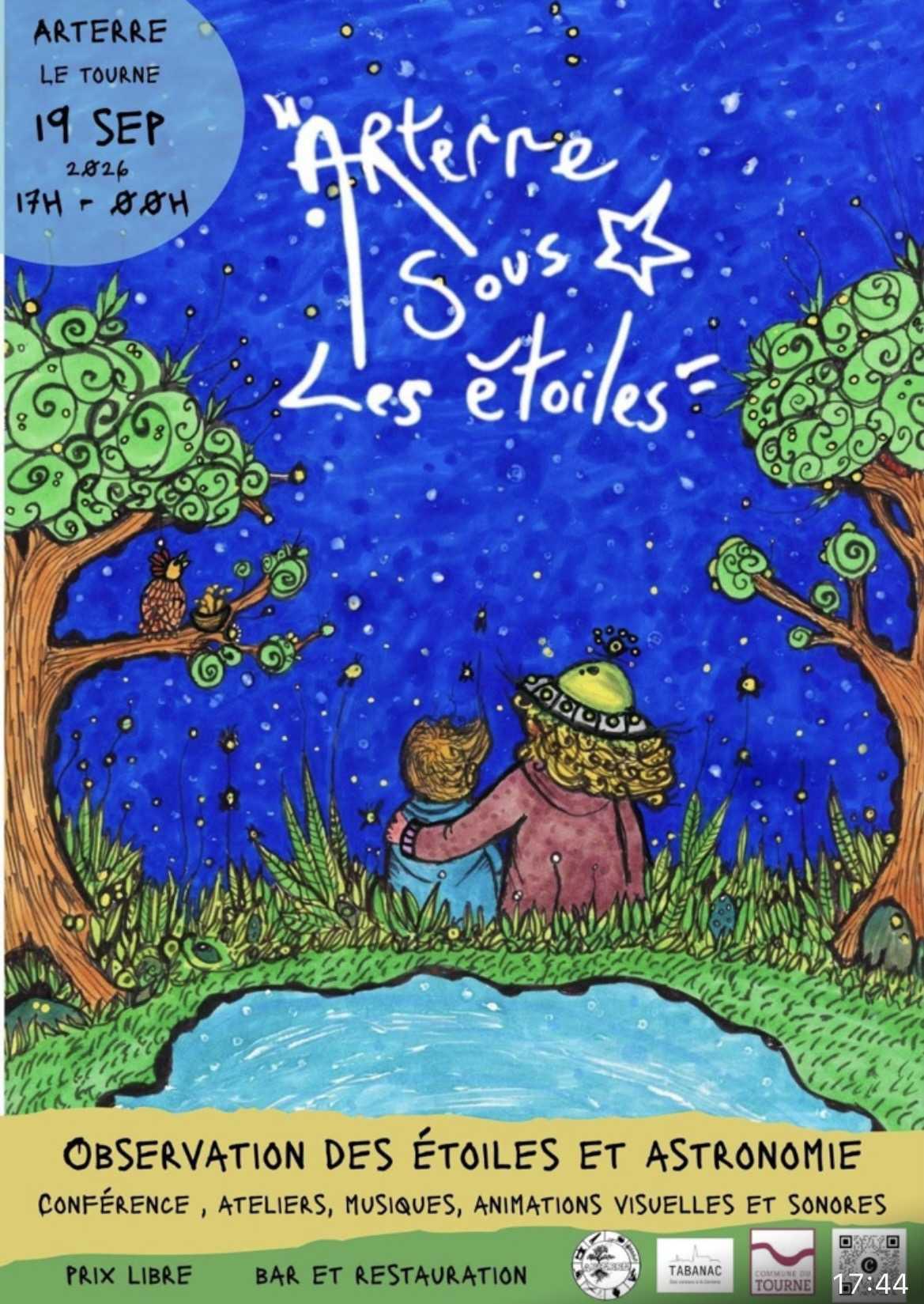 Journées du Patrimoine : Arterre sous les Etoiles