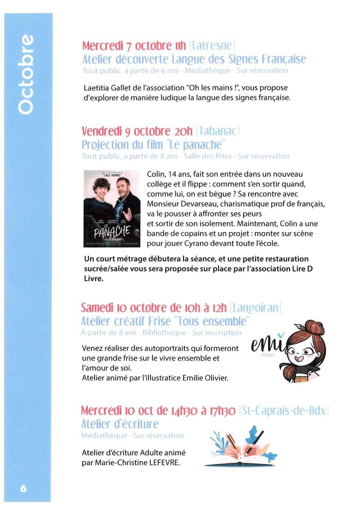 Bibliothèque : Festival "vitaBIB" édition 2026