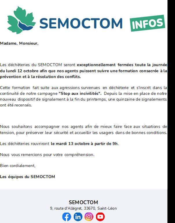 Information SEMOCTOM