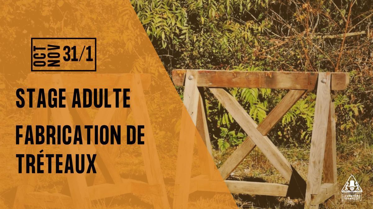 Atelier bois adultes aux Chantiers Tramasset-Le Tourne