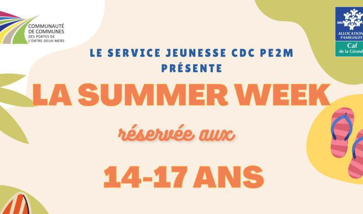 La summer week pour les ados