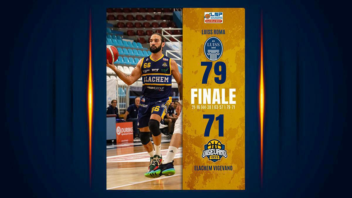 Roma 79 - 71 Vigevano Roma 79 - 71 Vigevano