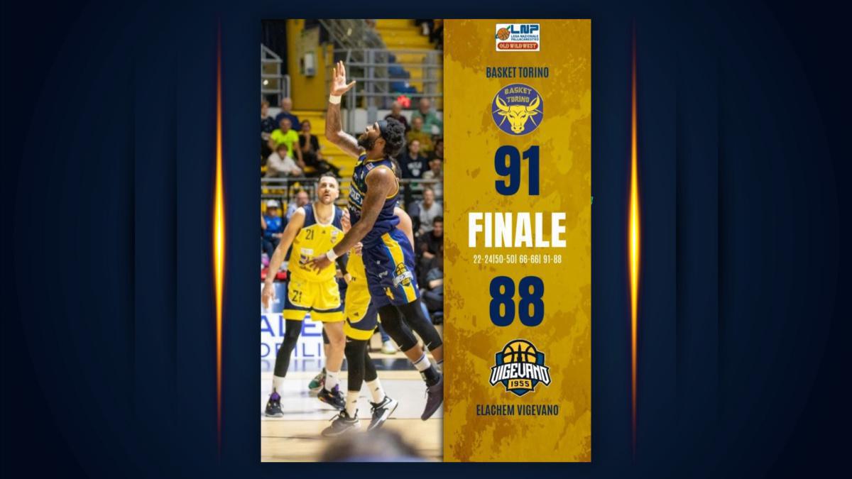 Torino 91-88 Vigevano Torino 91-88 Vigevano