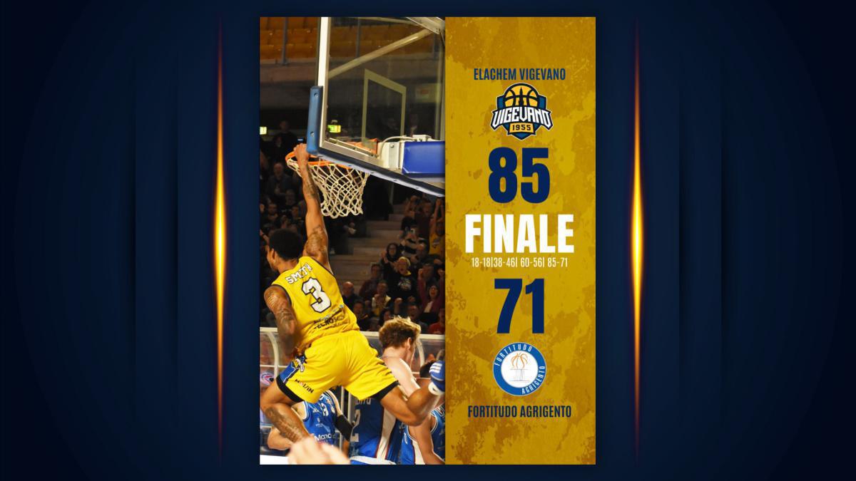 Vigevano 85-71 Agrigento Vigevano 85-71 Agrigento