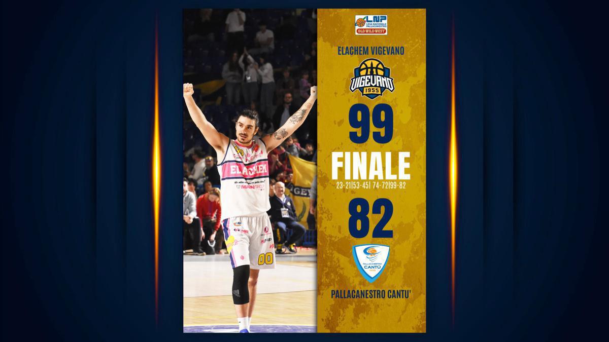 Vigevano 99 - 82 Cantù Vigevano 99 - 82 Cantù