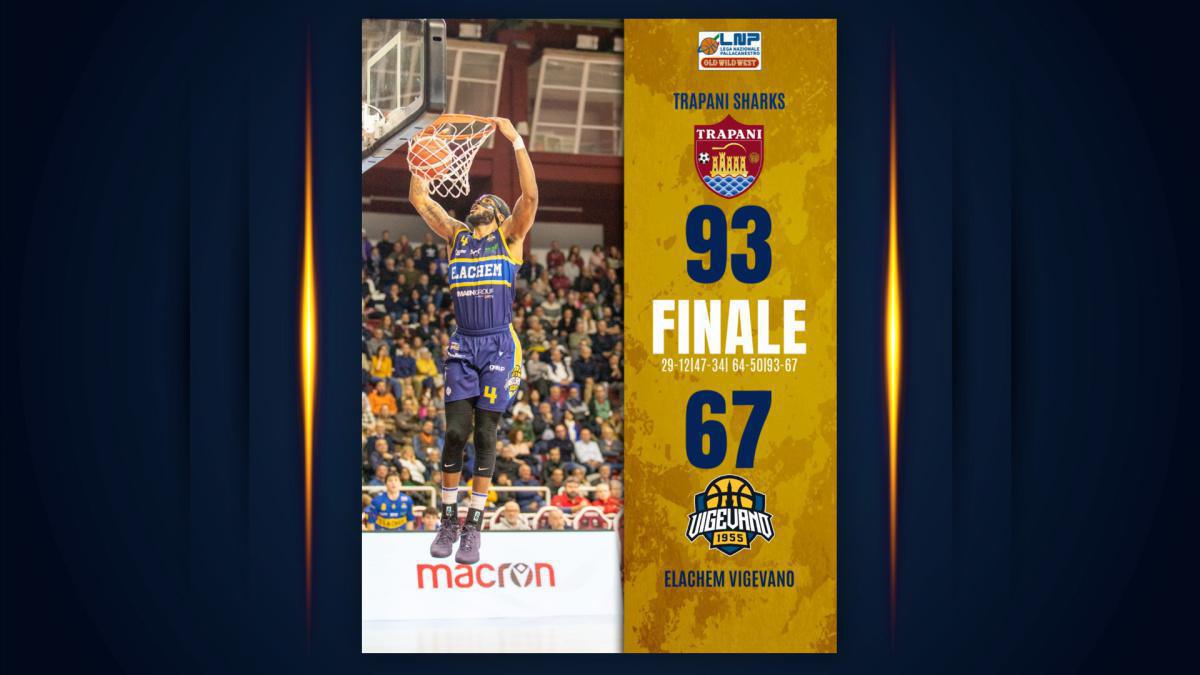 Trapani 93-67 Vigevano Trapani 93-67 Vigevano
