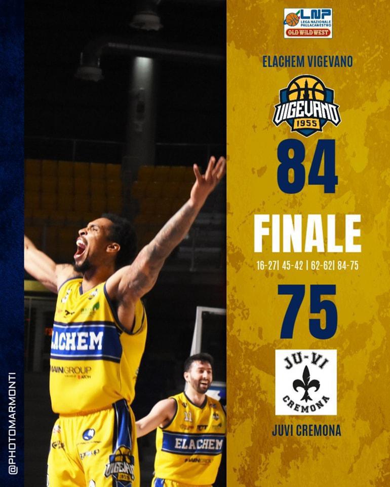 Vigevano 84-75 Cremona Vigevano 84-75 Cremona