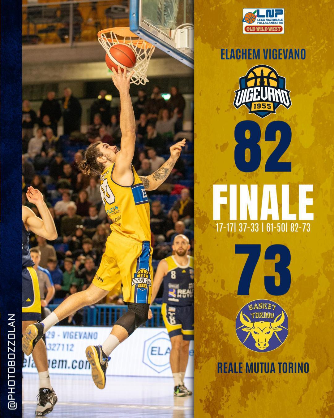 Vigevano 82-73 Torino  Vigevano 82-73 Torino