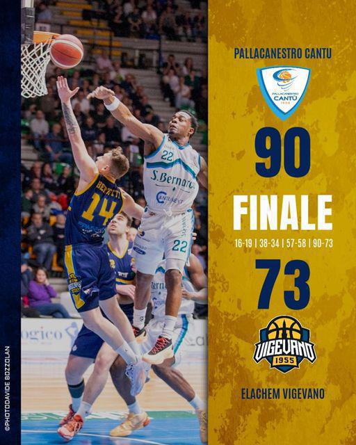 Cantù 90-73 Vigevano Cantù 90-73 Vigevano